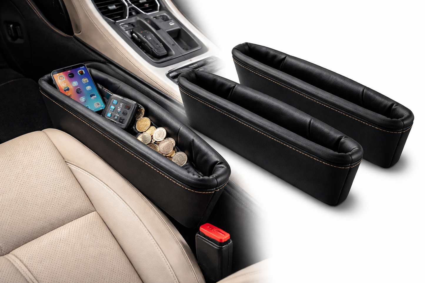 SmartGap™ Seat Filler – Stop Losing Items Between Seats